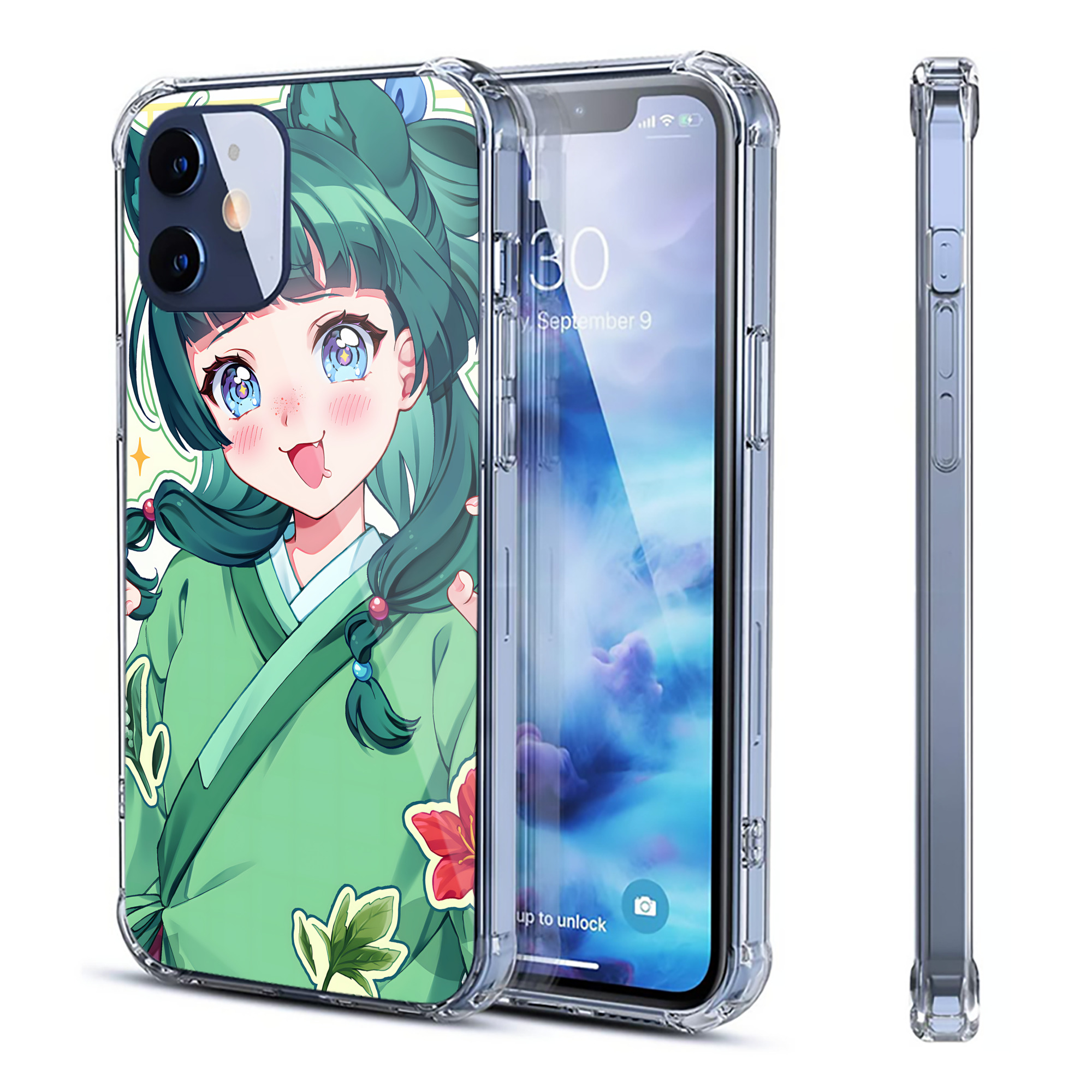 （画像用） 薬屋のひとりごと The Apothecary Diaries 【iPhone 12シリーズ対応】透明スマホケース（クリアソフトケース）